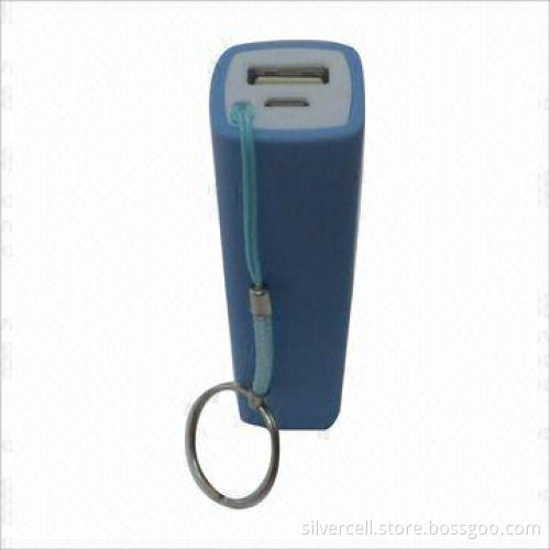 Portable Power Banks for Mobile Phones with CE Mark and 2,600mAh Capacity